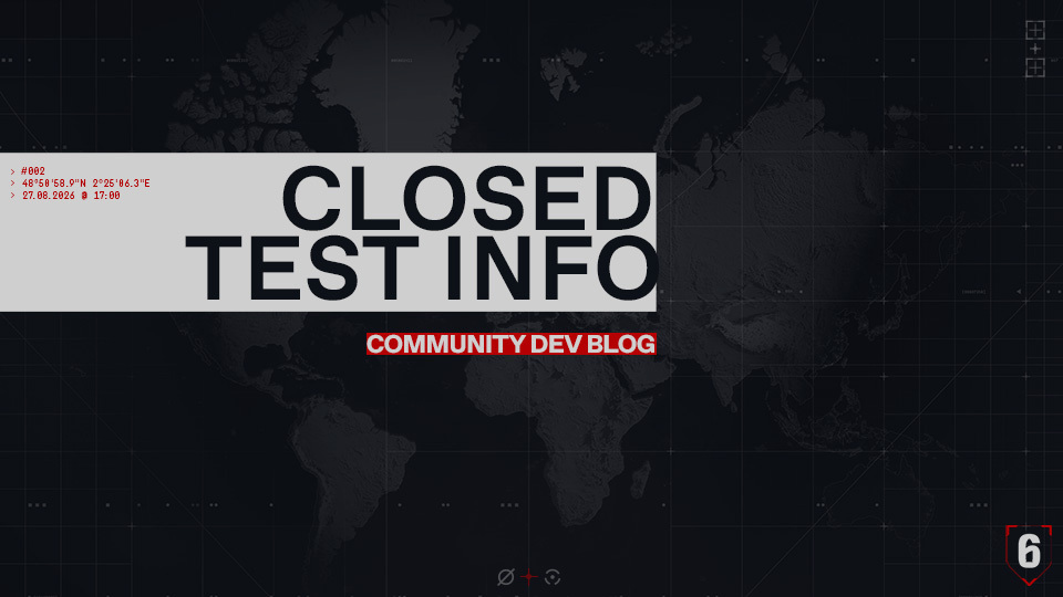 Community Dev Blog - Closed Test: Sign-Ups Are Open!