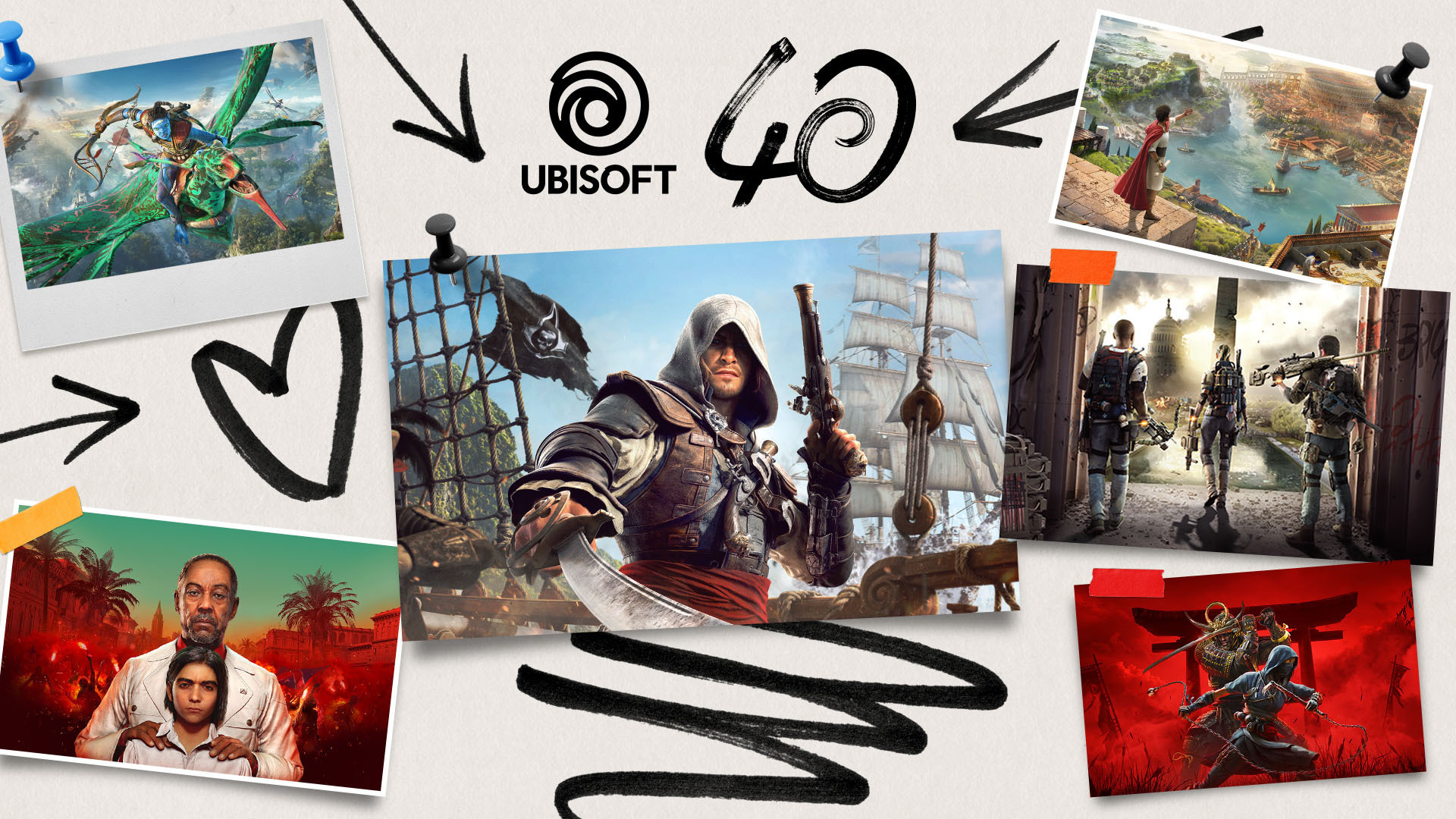 Ubisoft turns 40! Save up to 90%